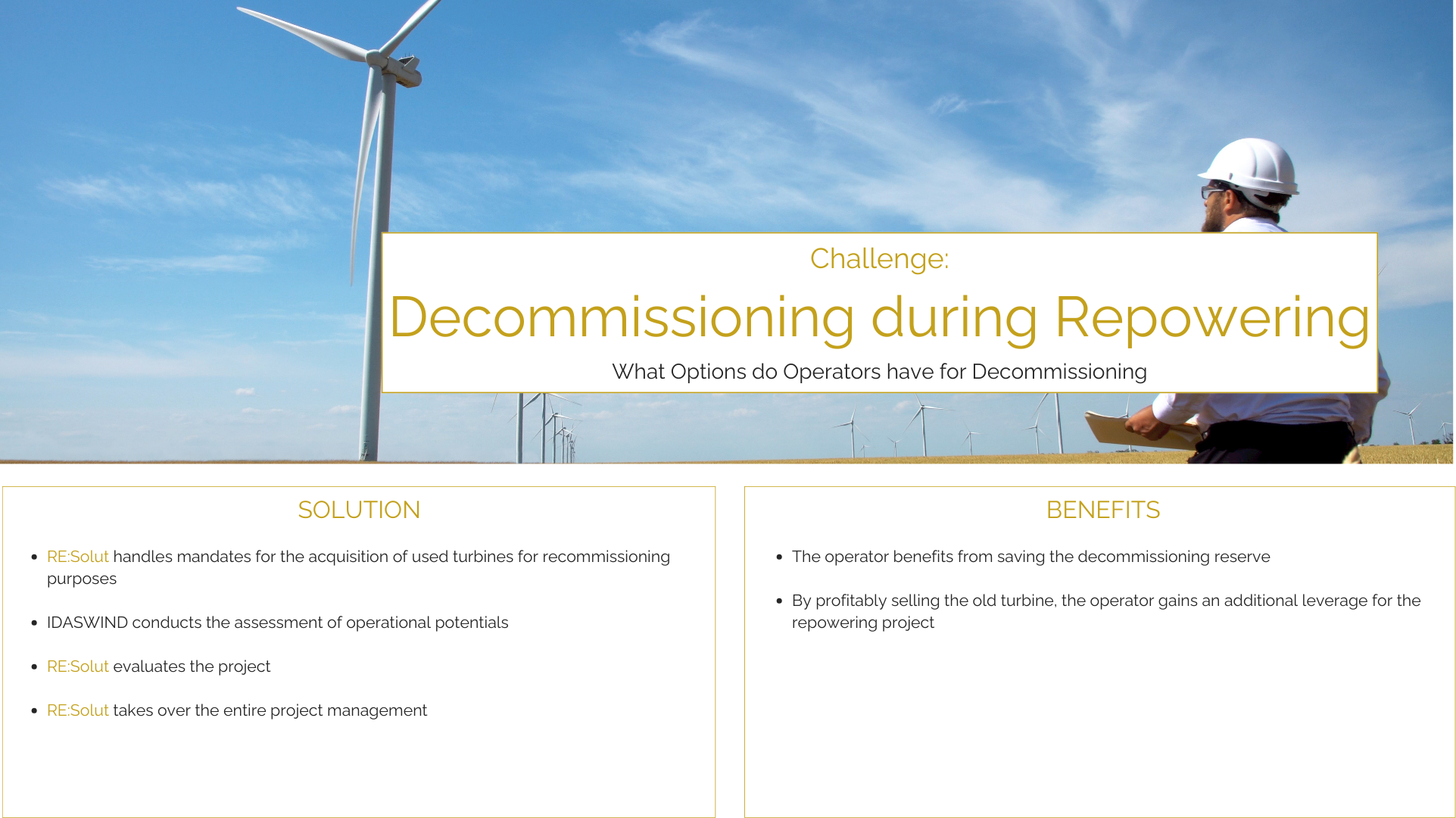 RESolut - Decommissioning during Repowering